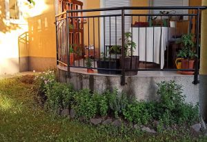 Dunakeszi lakás terasz