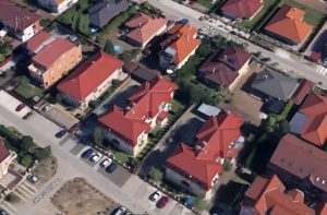 Czédli István utca madártávlatból